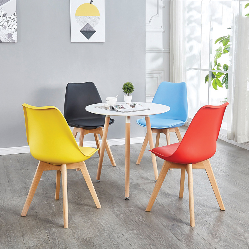 ban-tron-tiep-khach-cong-ty-eames Bộ bàn tròn 4 ghế eames tiếp khách công ty showroom