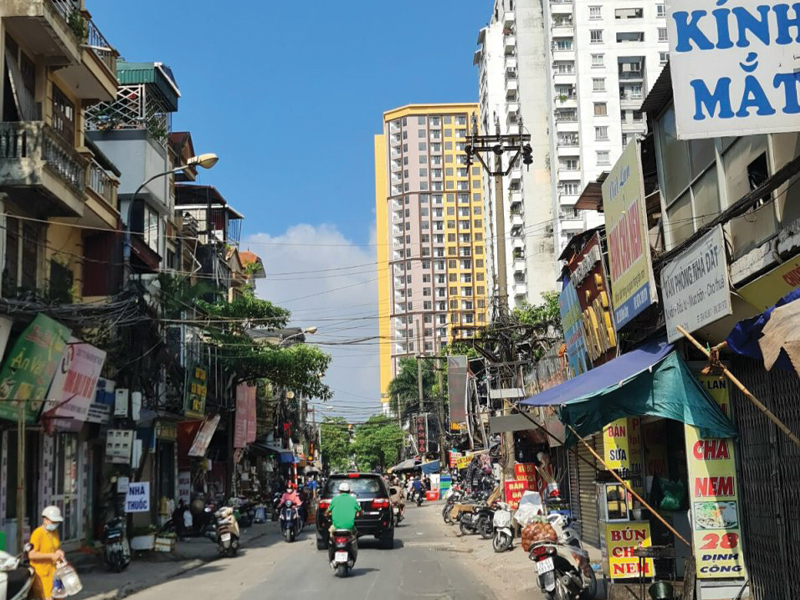 duong-khu-do-thi-dinh-cong Đường đi thuận tiện