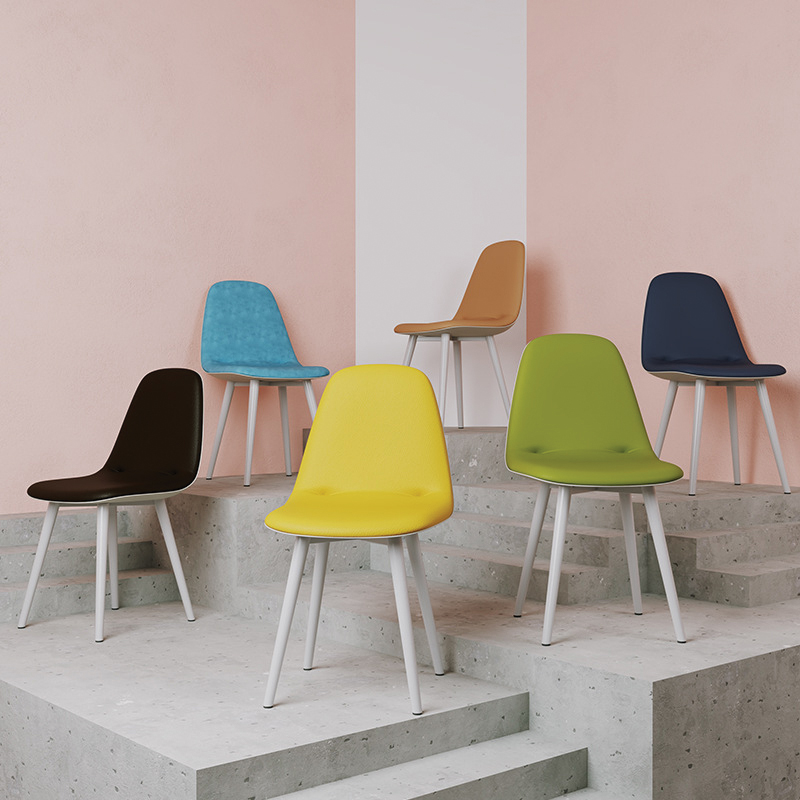 ghe-nhua-tra-sua Mẫu Bàn Ghế Nhựa Chân Gỗ Eames