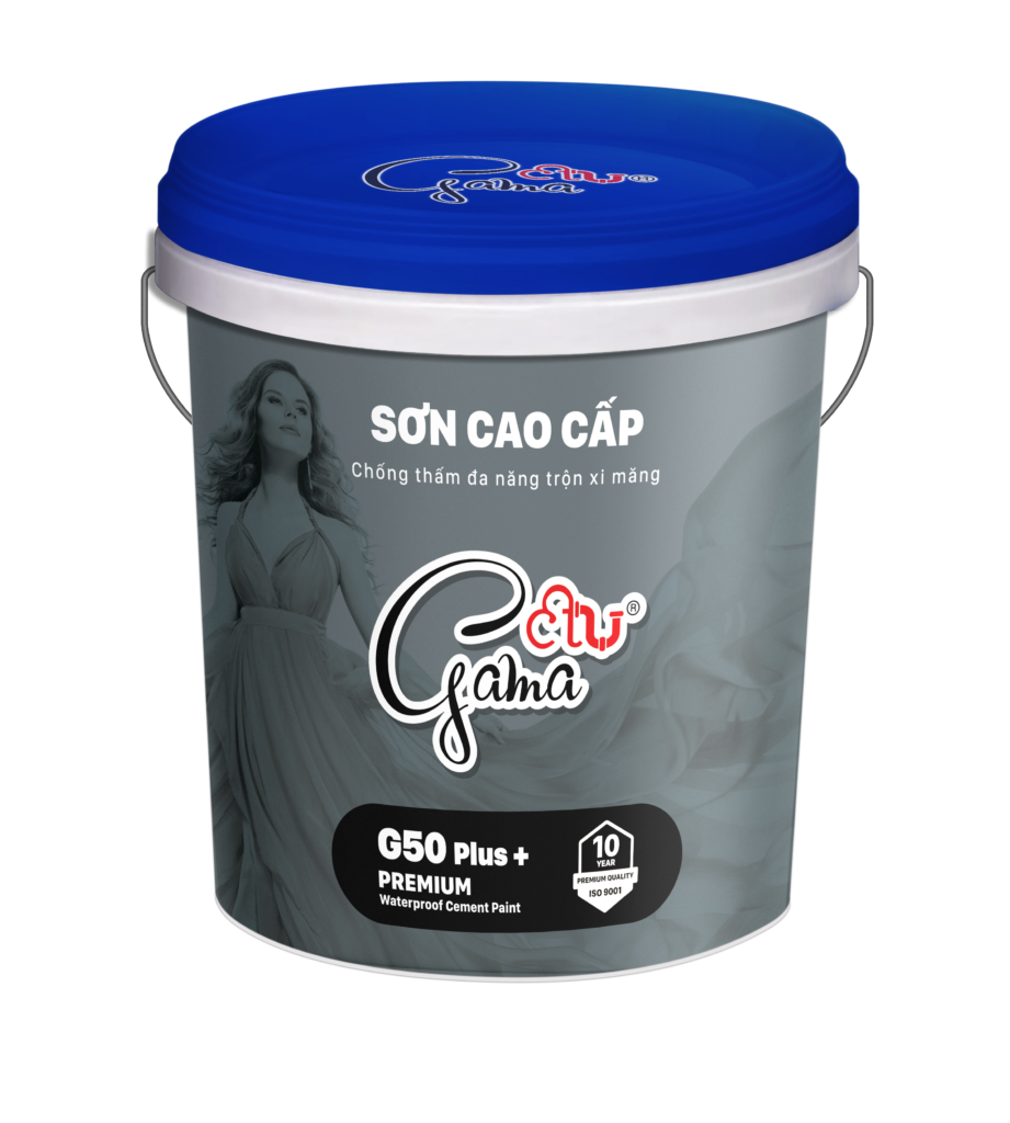 Sơn chống thấm cao cấp đa năng trộn xi măng GAMA G50