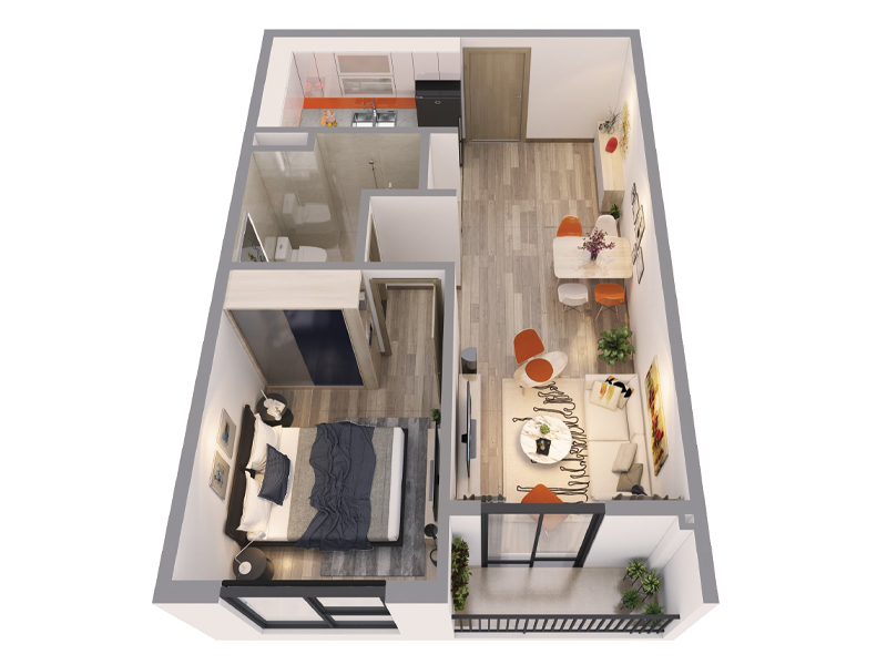 thiet-ke-can-ngu-120-dinh-cong-dcomplex Thiết kế căn 1 phòng ngủ