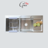 bồn rửa chén đúc Inox 304 Gama GMCR107