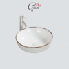 Chậu Lavabo đặt bàn Gama GMLB34V
