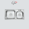 bồn rửa chén dập Inox 201 Gama GMCR8143A