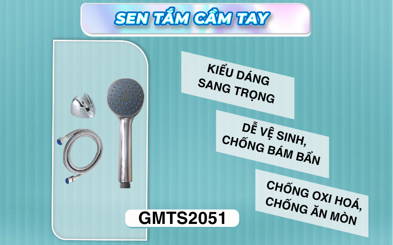 Tay sen tắm Gama GMTS2051