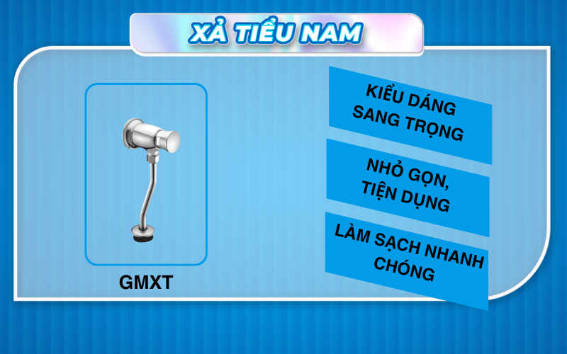 Van xả bồn tiểu nam Gama GMXT