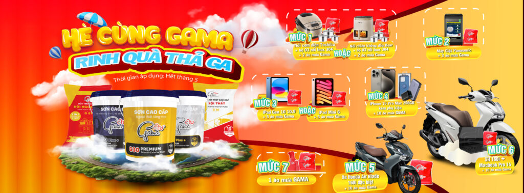 Hè cùng Gama - Rinh quà thả ga