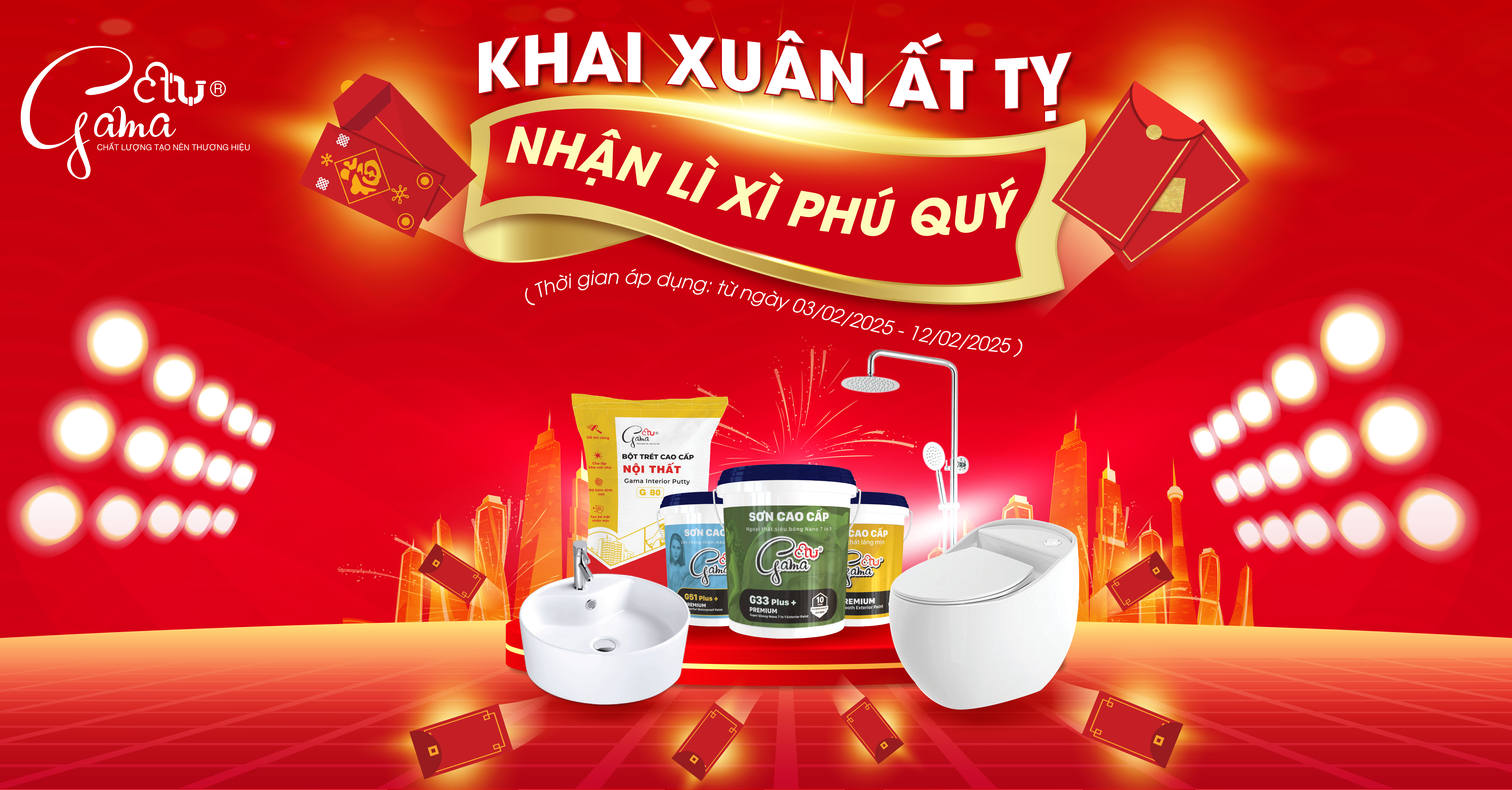 Khai Xuân Ất Tỵ - Nhận Lì Xì Phú Quý