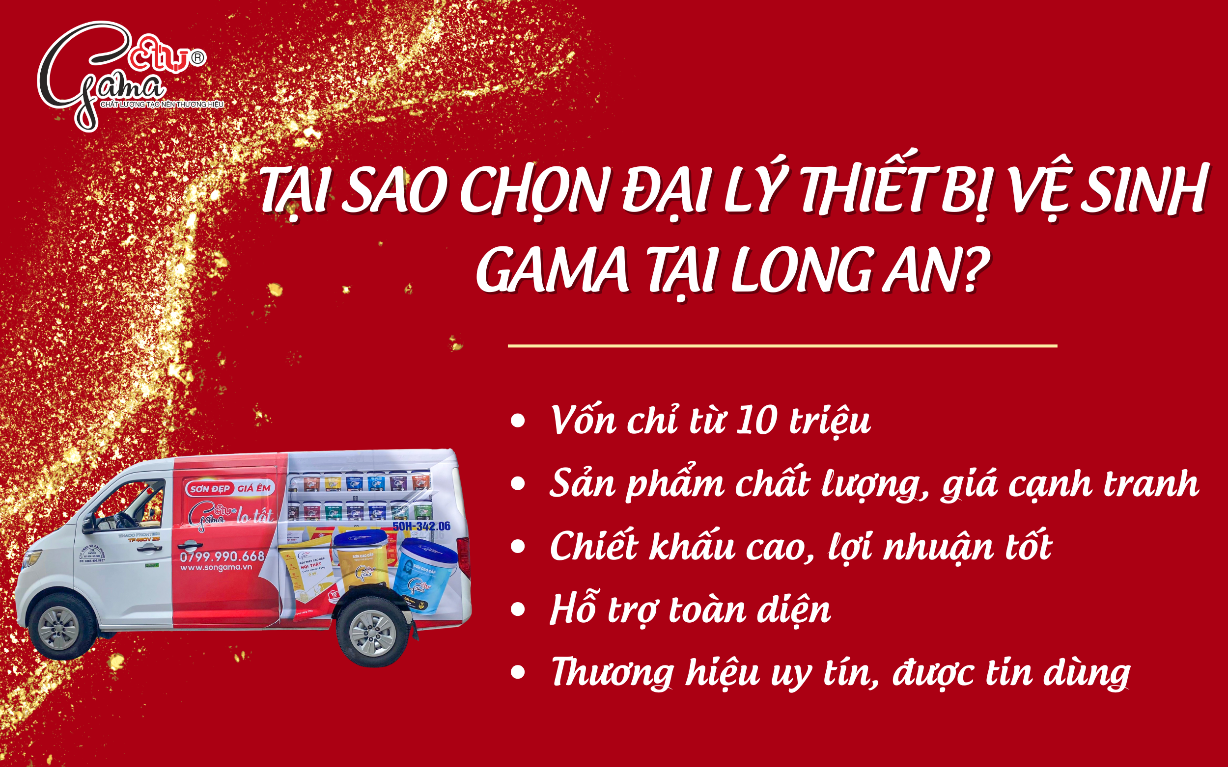 Tại sao chọn đại lý thiết bị vệ sinh gama tại Long An?