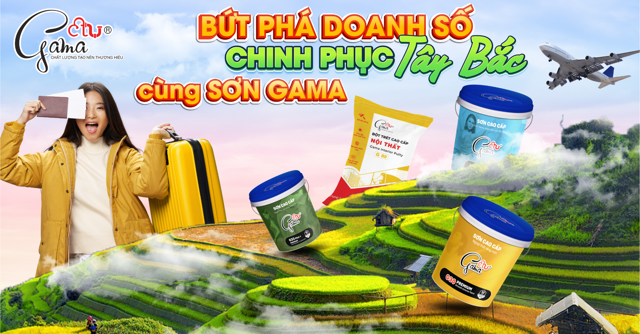 Bức phá doanh số - Chinh phục Tây Bắc cùng sơn Gama