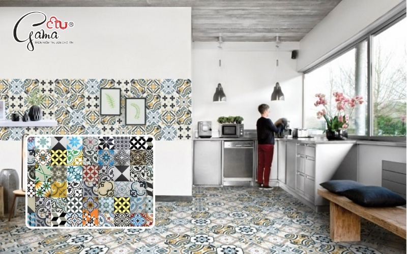 Gạch bông trang trí – Nghệ thuật trong từng chi tiết