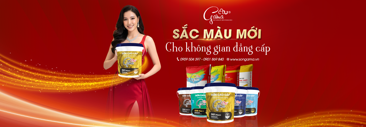 Sơn Gama - Sắc màu mới cho không gian đắng cấp