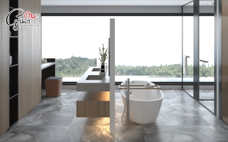 Gạch lát nền nhà tắm