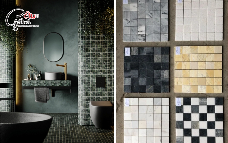 Gạch Mosaic – Điểm nhấn nghệ thuật cho phòng tắm