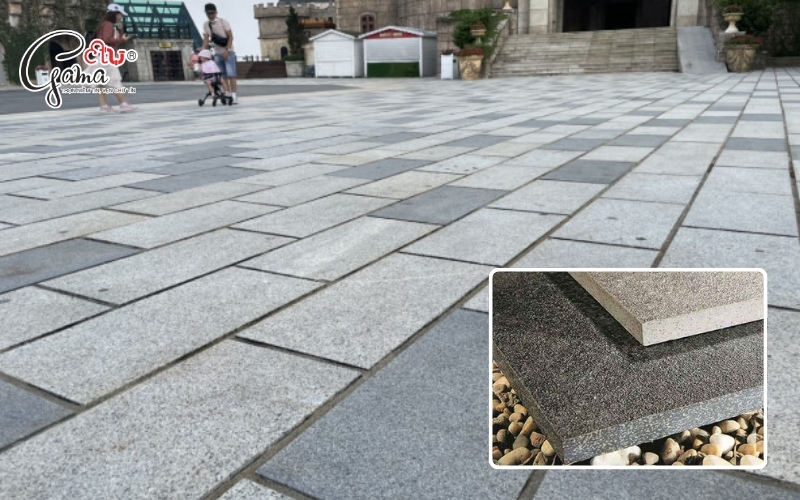 Gạch lát sân Granite