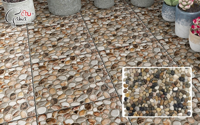 Gạch giả đá – vân đá ngoài trời