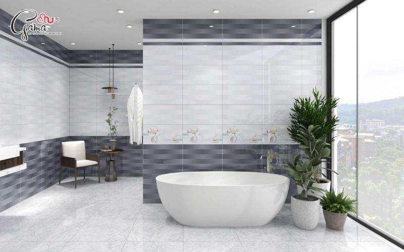 Gạch Kẻ Sọc Ghi Sáng