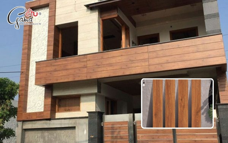 Gạch giả gỗ – Ấm áp, gần gũi với thiên nhiên