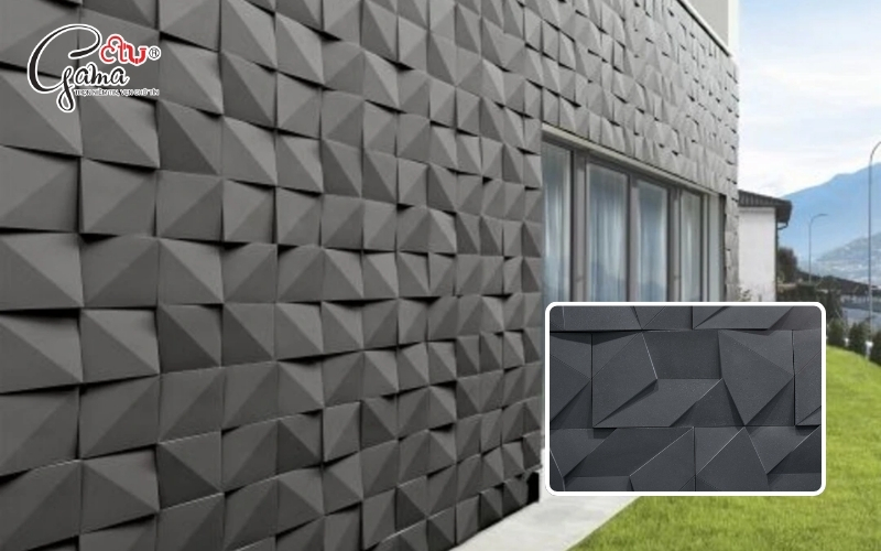 Gạch 3D – Tạo hiệu ứng nổi khối độc đáo