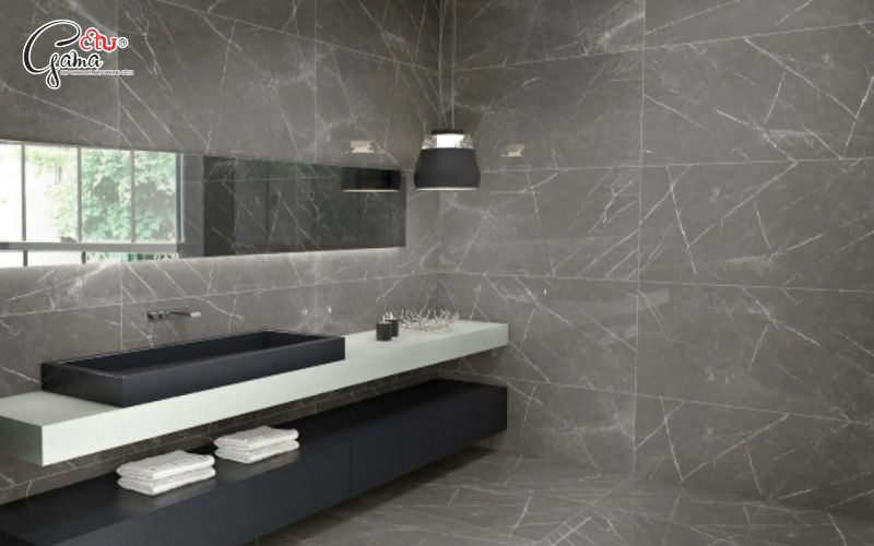 Gạch vân đá xám ghi