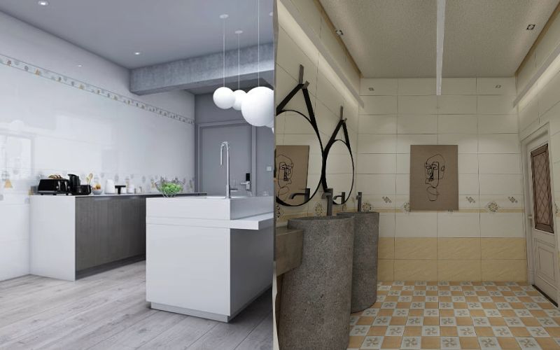 Men bóng hay men mờ