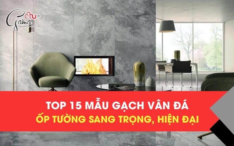 gạch vân đá ốp tường