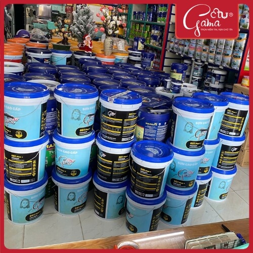 Hình ảnh thực tế kho sơn GAMA