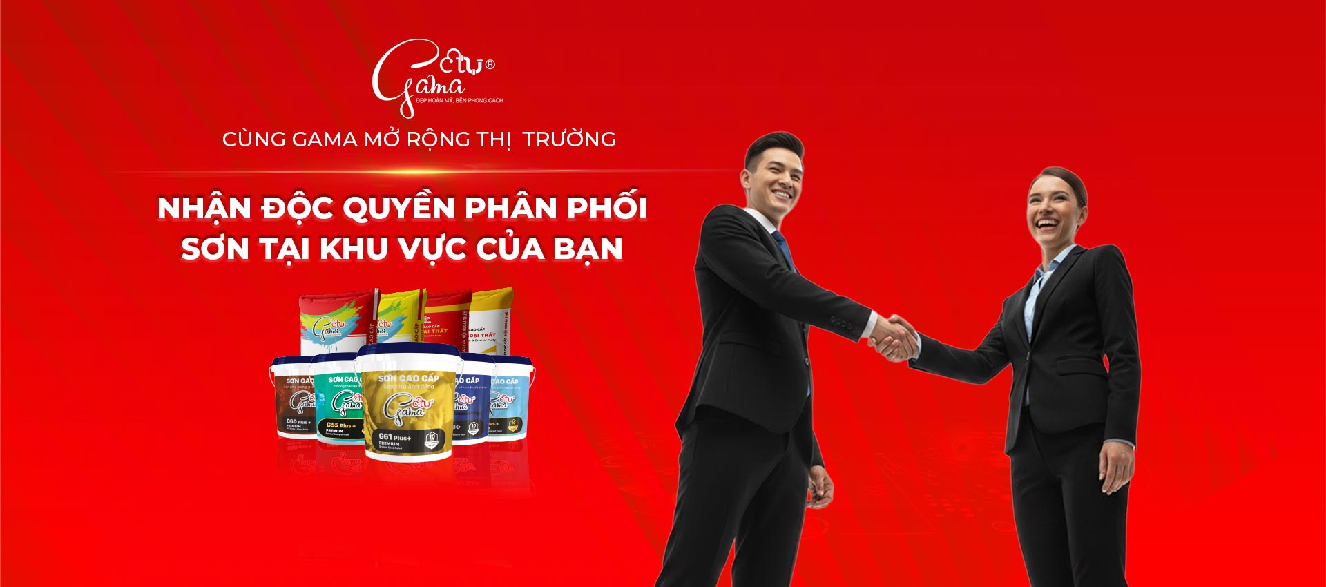 Tuyển đại lý Sơn GAMA
