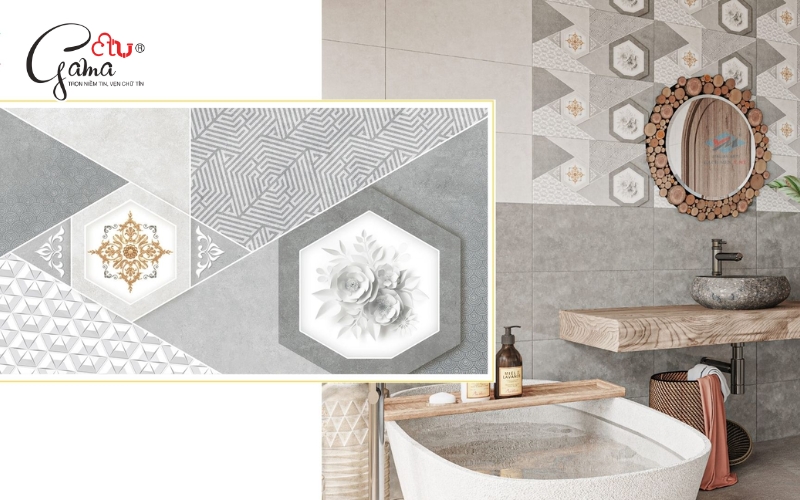 Xu hướng họa tiết và bề mặt: hiện đại, 3D và tinh xảo