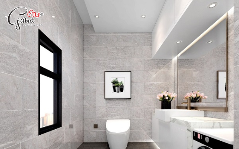 Mẫu gạch ốp tường nhà tắm, nhà vệ sinh