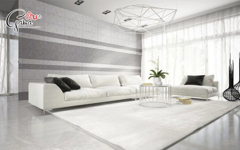 Trắng – Xám: Phối màu tối giản nhưng vẫn sang trọng