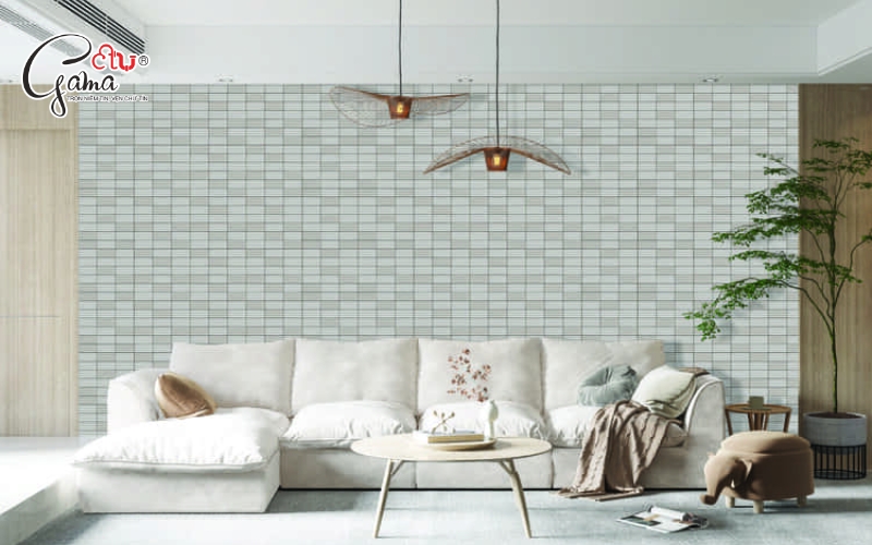 Phối gạch màu pastel: Trẻ trung, thư giãn