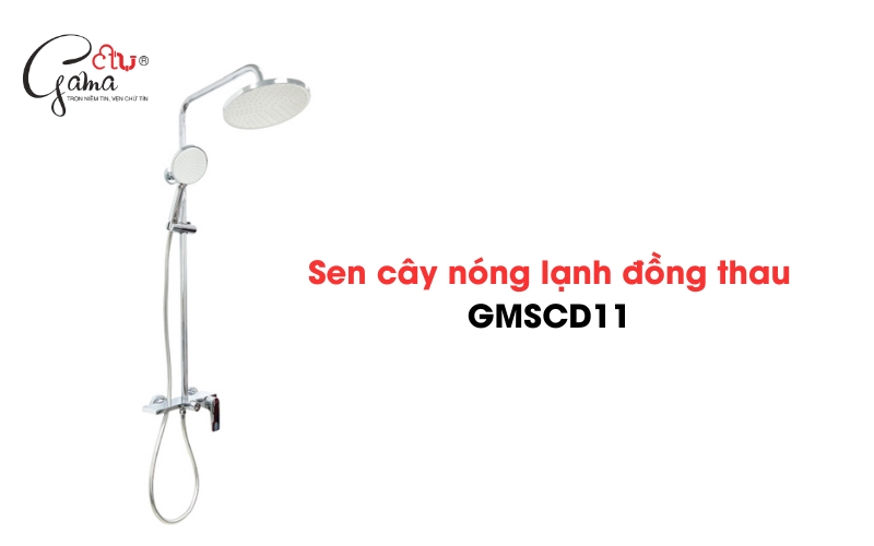 Sen cây nóng lạnh đồng thau GMSCD11