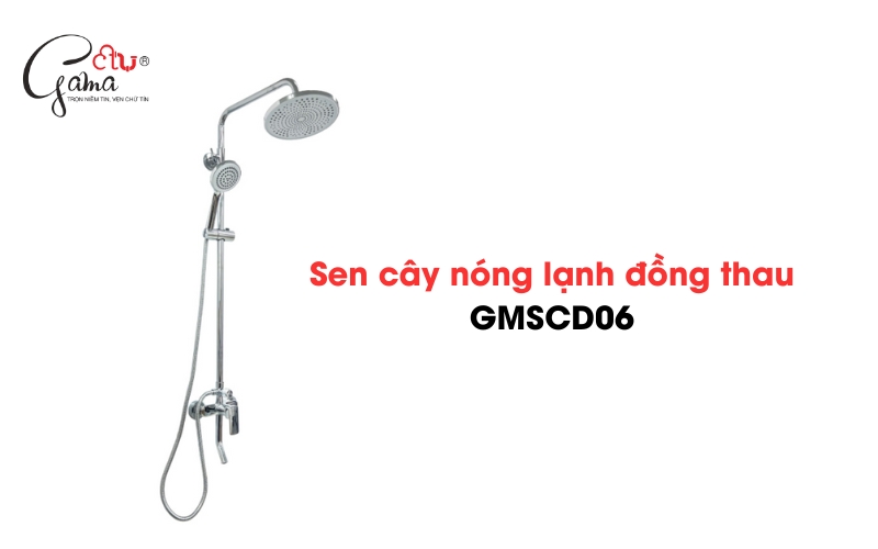 Sen cây nóng lạnh đồng thau GMSCD06