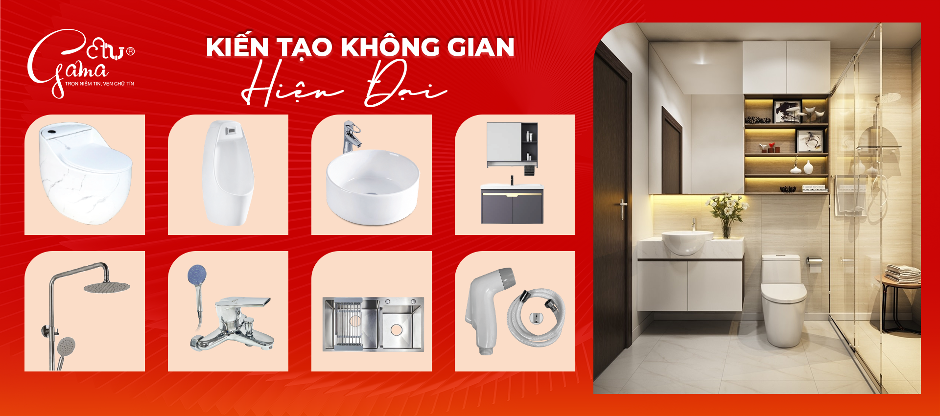 Tuyển đại lý thiết bị vệ sinh GAMA