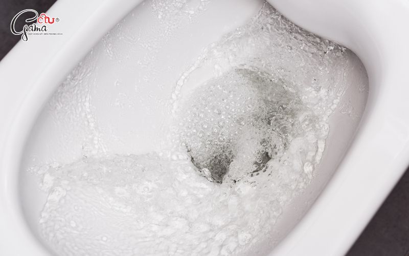 Cơ chế xả xoáy và khả năng cuốn trôi chất thải