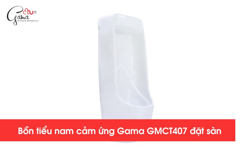 Bồn tiểu cảm ứng Gama GMCT407 đặt sàn