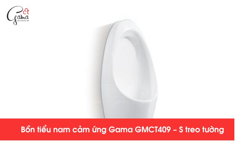 Bồn tiểu nam cảm ứng Gama GMCT409 – S treo tường