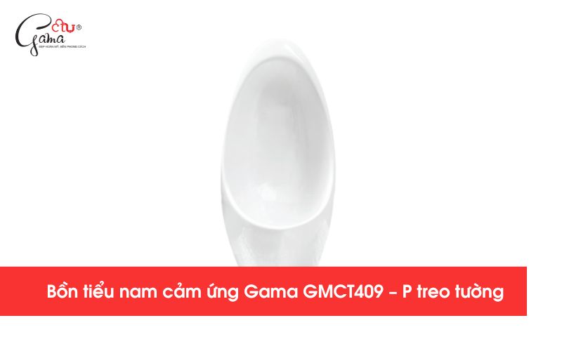 Bồn tiểu nam cảm ứng Gama GMCT409 – P treo tường