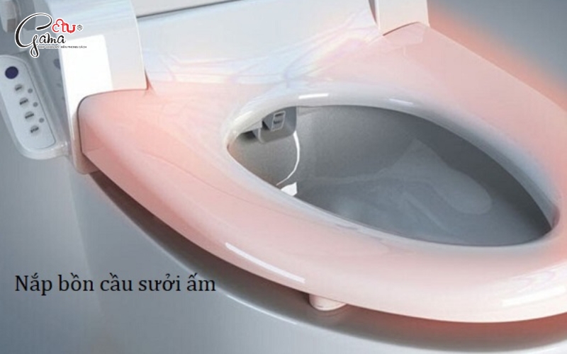 Bước 4 – Sử dụng tính năng sưởi ấm bệ ngồi