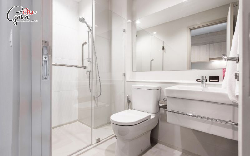 Lựa chọn kích thước bồn cầu 1 khối theo diện tích phòng tắm