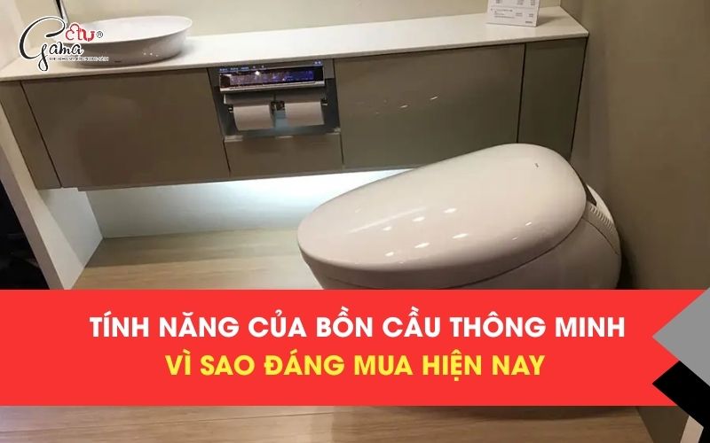 Những tính năng của bồn cầu thông minh