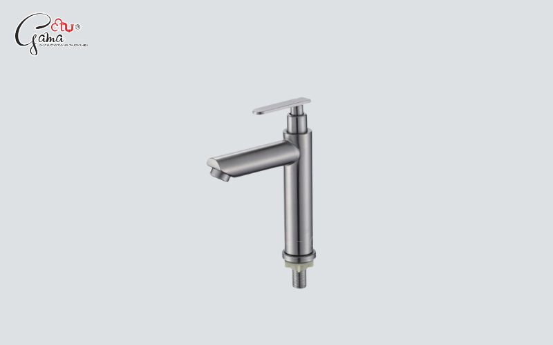 Vòi Lavabo lạnh inox 304 bóng GAMA GMI402B