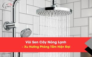 Vòi Sen Cây Nóng Lạnh – Xu Hướng Phòng Tắm Hiện Đại