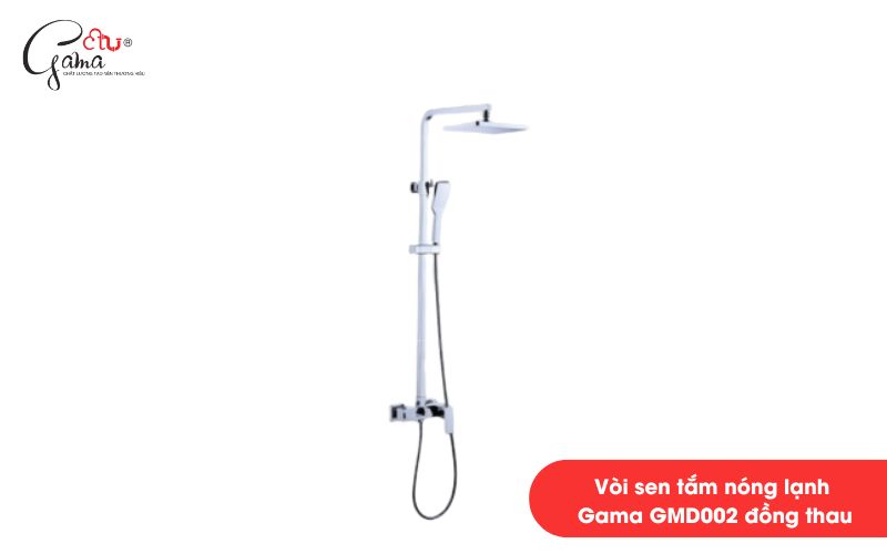 Vòi Sen Tắm Đứng Gama GMD002 Đồng Thau