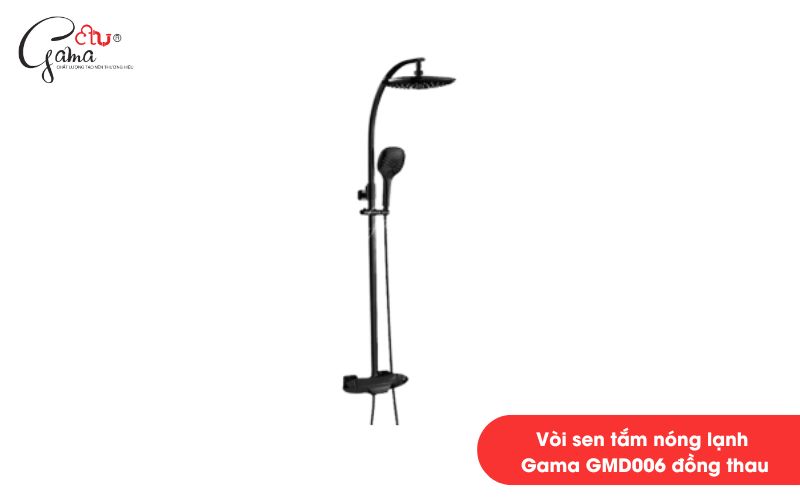 Vòi Sen Tắm Nóng Lạnh Gama GMD006 Đồng Thau