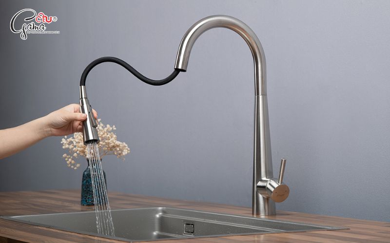 Vòi rửa bát dây rút là gì