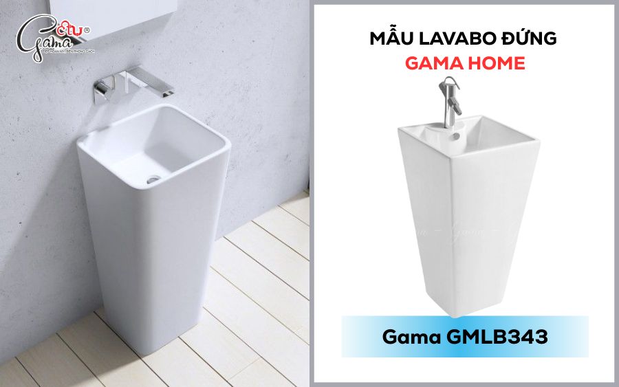Lavabo đứng – cổ điển, chắc chắn