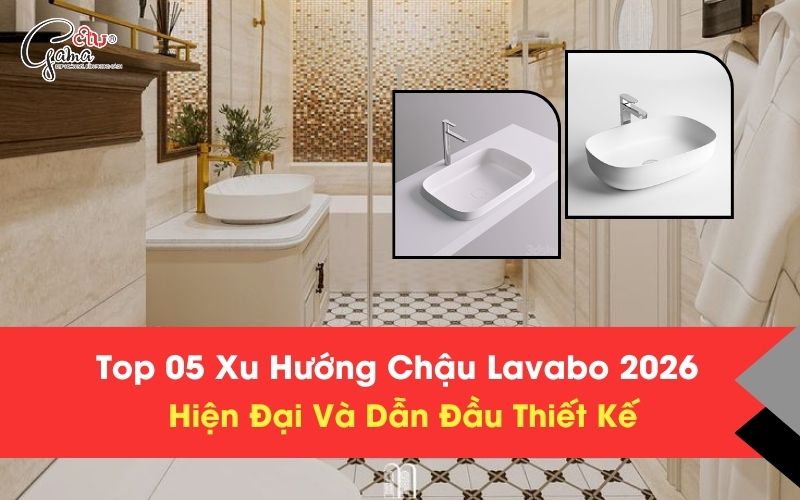 Chậu lavabo dương vành