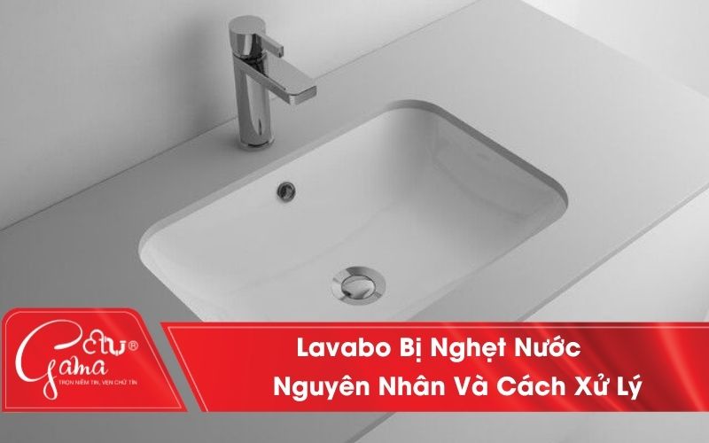 Lavabo Bị Nghẹt Nước Do Đâu? Cách Xử Lý Đúng Cách